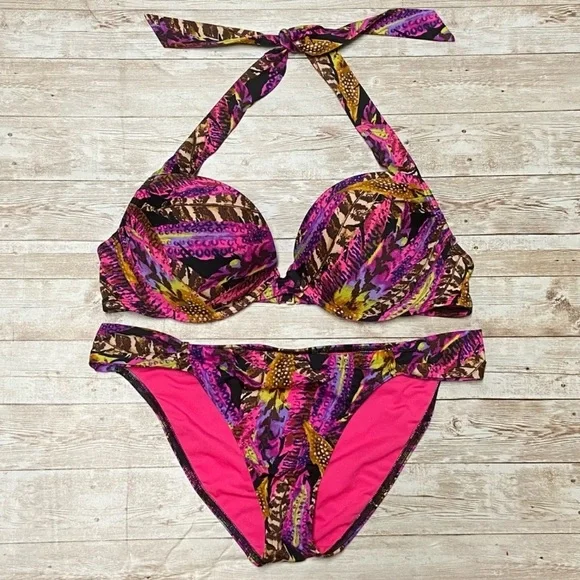 Victoria’s Secret Bombshell Bikini Set 36B/M - Picture 1 of 11
